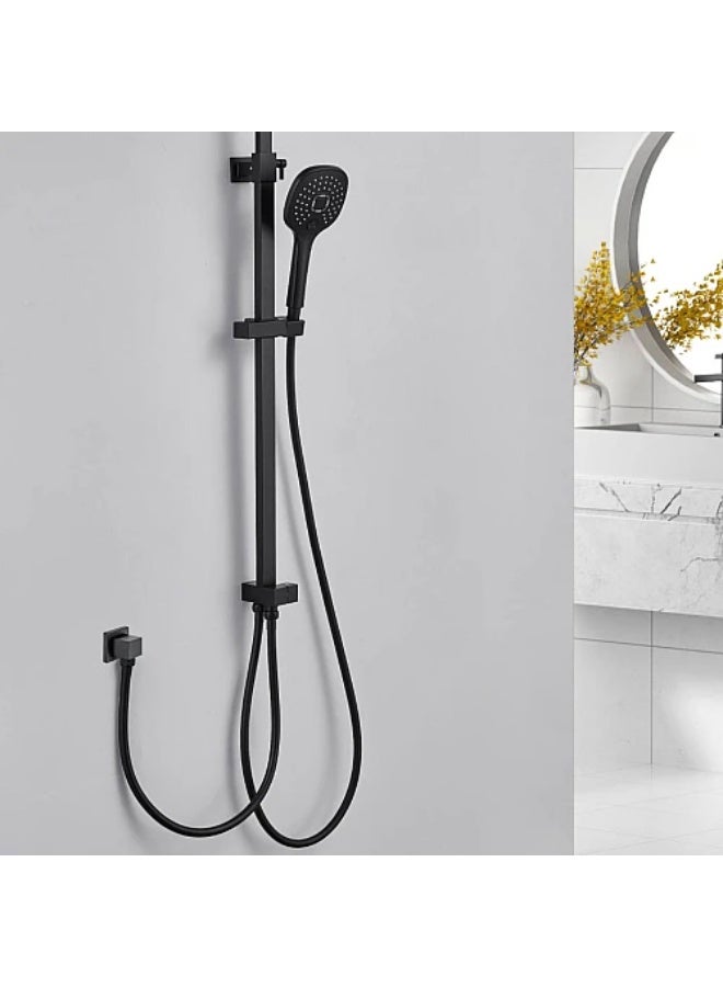 Hidden square elbow (fitting) – black - Image 2